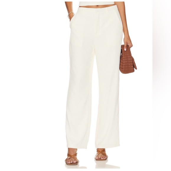 Revolve Roma Pant Ivory - Picture 2 of 5